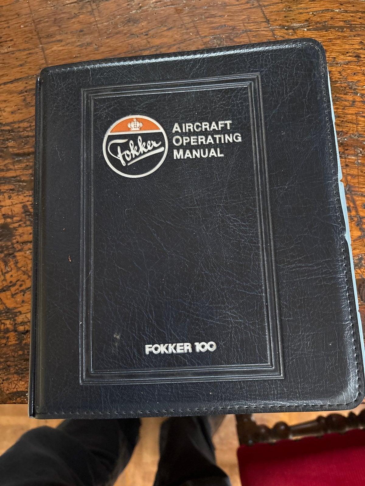 Fokker 100 Aircraft Operating Manual (AOM), Ophalen of Verzenden, Zo goed als nieuw, Overige onderwerpen