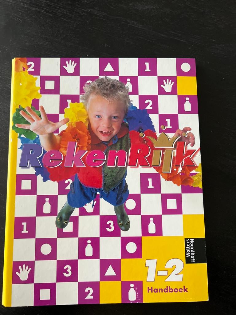 RekenRijk 1-2 Handboek Wolters Noordhoff, Boeken, Ophalen of Verzenden, Gelezen, Opvoeding tot 6 jaar