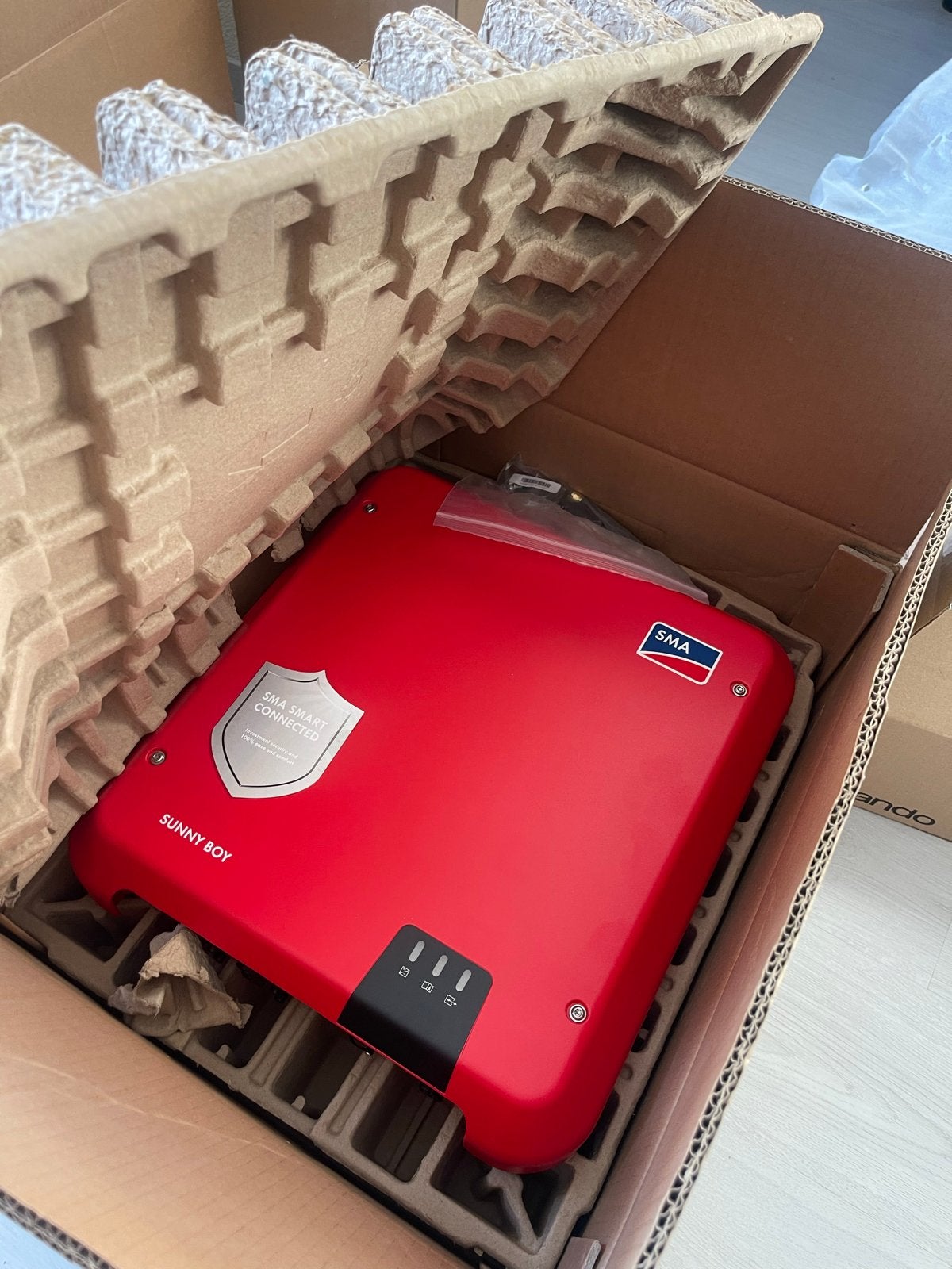 SMA Sunny Boy 3.6 Zonnepanelen Omvormer SB3.6-1AV-41, Ophalen, Nieuw, Overige typen, 200 wattpiek of meer