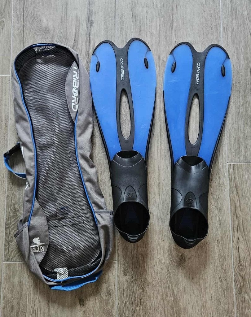 Zwemvliezen maat 41/42, Watersport en Boten, Ophalen of Verzenden, Gebruikt, Snorkelvinnen