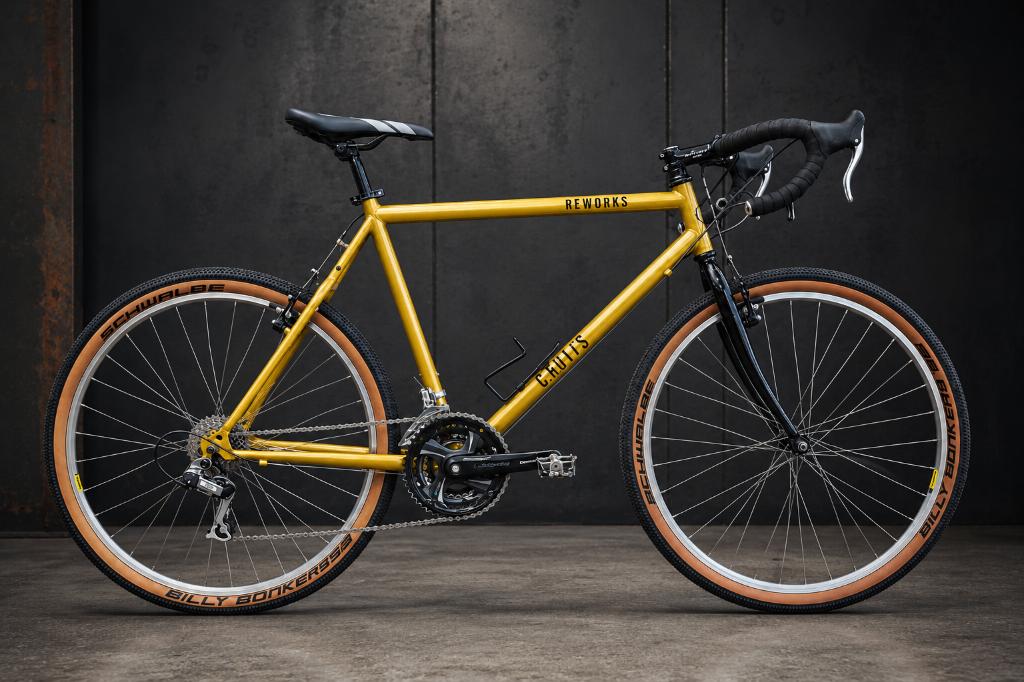 Cruijs Reworks Giant GSR100 Gravelbike, 26 inch, Staal, Velgrem, Zo goed als nieuw