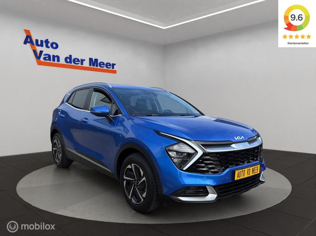 Kia Sportage 1.6 T-GDi MHEV DynamicPlusLine, Auto's, Kia, Stof, Gebruikt, 150 pk, Blauw