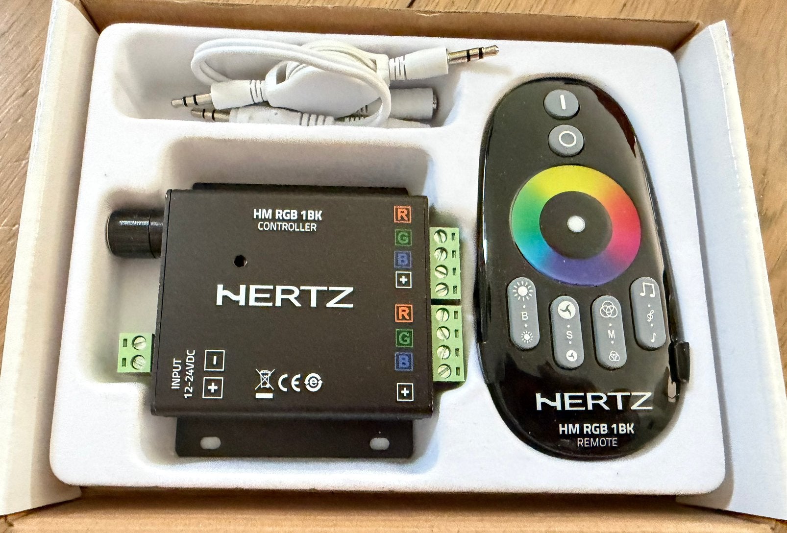 Hertz HM RGB 1 BK LED Controller met RF Afstandsbediening, Ophalen of Verzenden, Nieuw, Overige typen