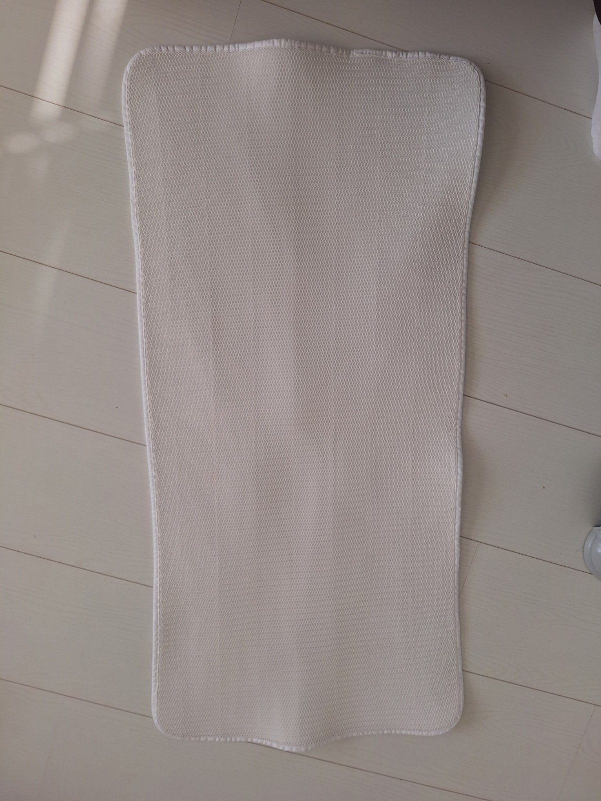 Aerosleep matrasbeschermer 120x60 cm, Jongetje of Meisje, Matrasbeschermer, Wit, Ademend