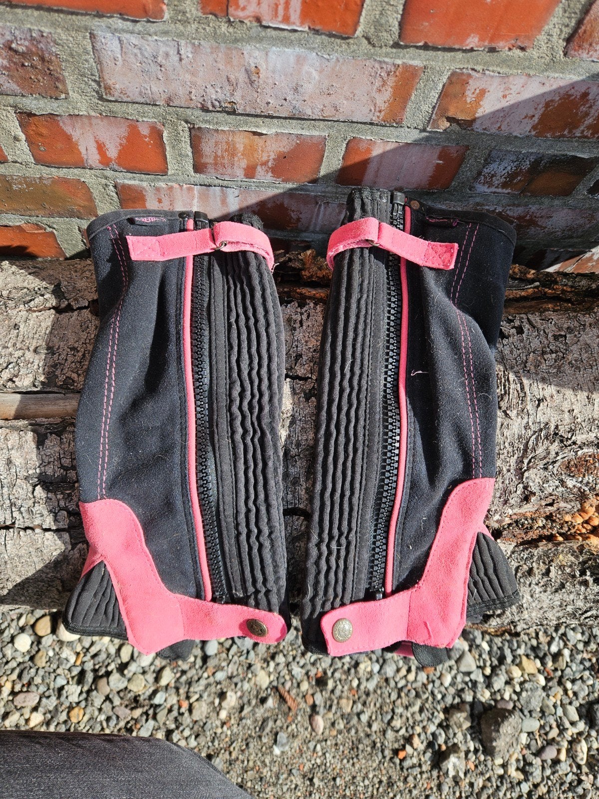 minichaps maat 8 kind, Dieren en Toebehoren, Ritssluiting, Gebruikt, Kinderen, Overige typen