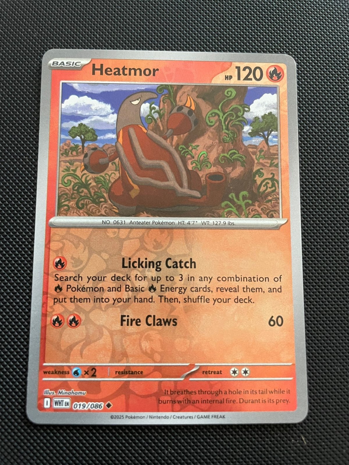 Heatmor 019/086 Reverse Holo White Flare Packfresh, Verzenden, Zo goed als nieuw