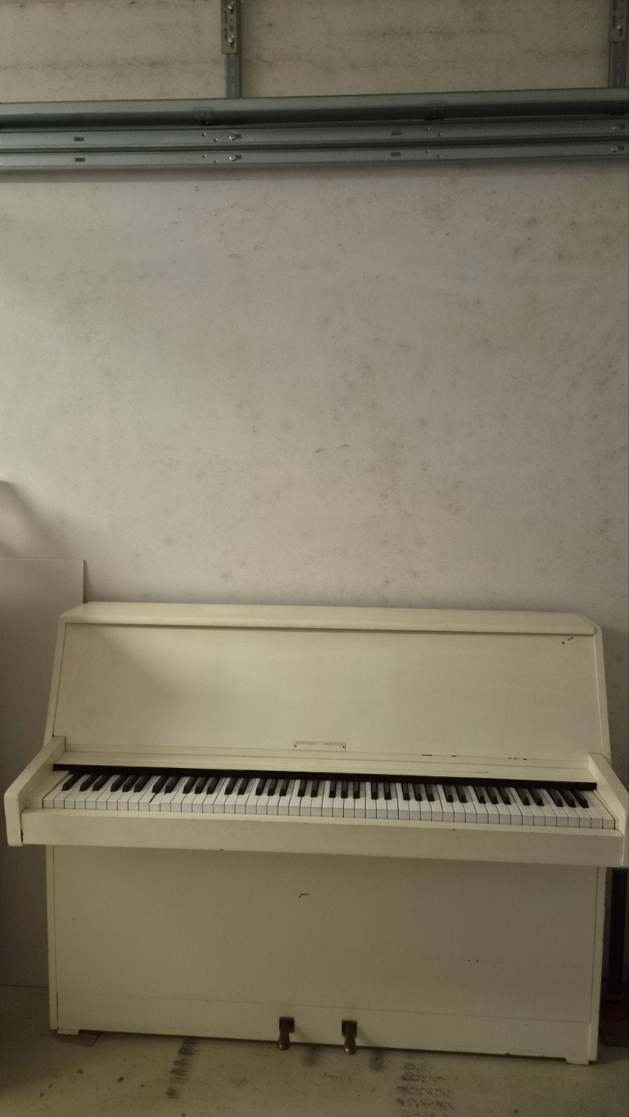 Piano voor restauratie of onderdelen - Shannon Ierland, Ophalen, Gebruikt, Wit, Piano