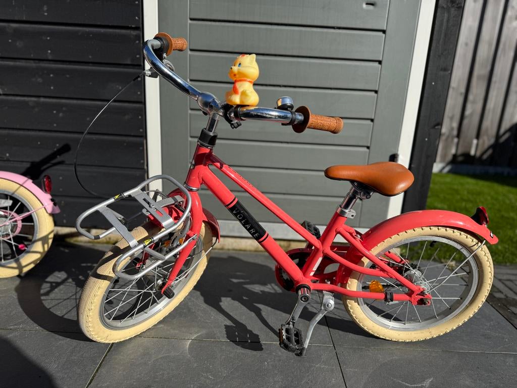 Volare Melody Kinderfiets 16 inch, Ophalen, Zo goed als nieuw, 16 tot 20 inch, Zijwieltjes