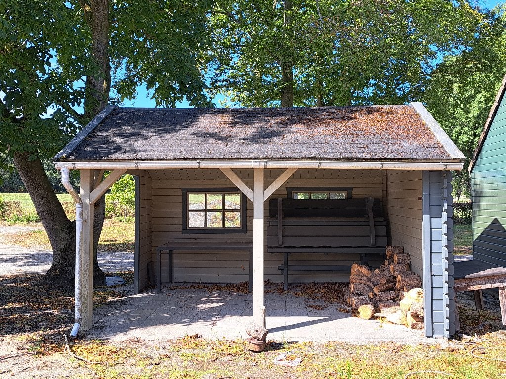 Houten tuinhuis, Ophalen, Tuinhuis, 250 tot 500 cm, 2 ramen