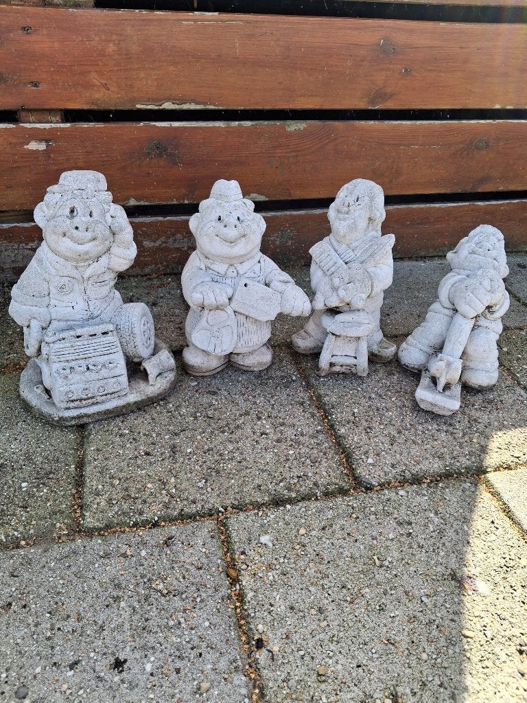 Verschillende tuinbeelden, Ophalen, Gebruikt, Steen, Overige typen