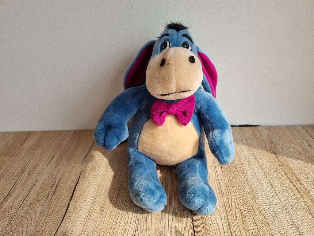 Mooie Grote Lieve Vintage Disney Iejoor Pluche Knuffel 40 cm, Verzenden, Winnie de Poeh of vrienden, Gebruikt, Knuffel