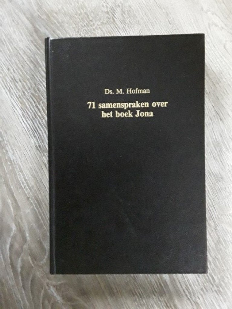 71 samenspraken over het boek Jona - Ds. M. Hofman, Boeken, Ophalen of Verzenden
