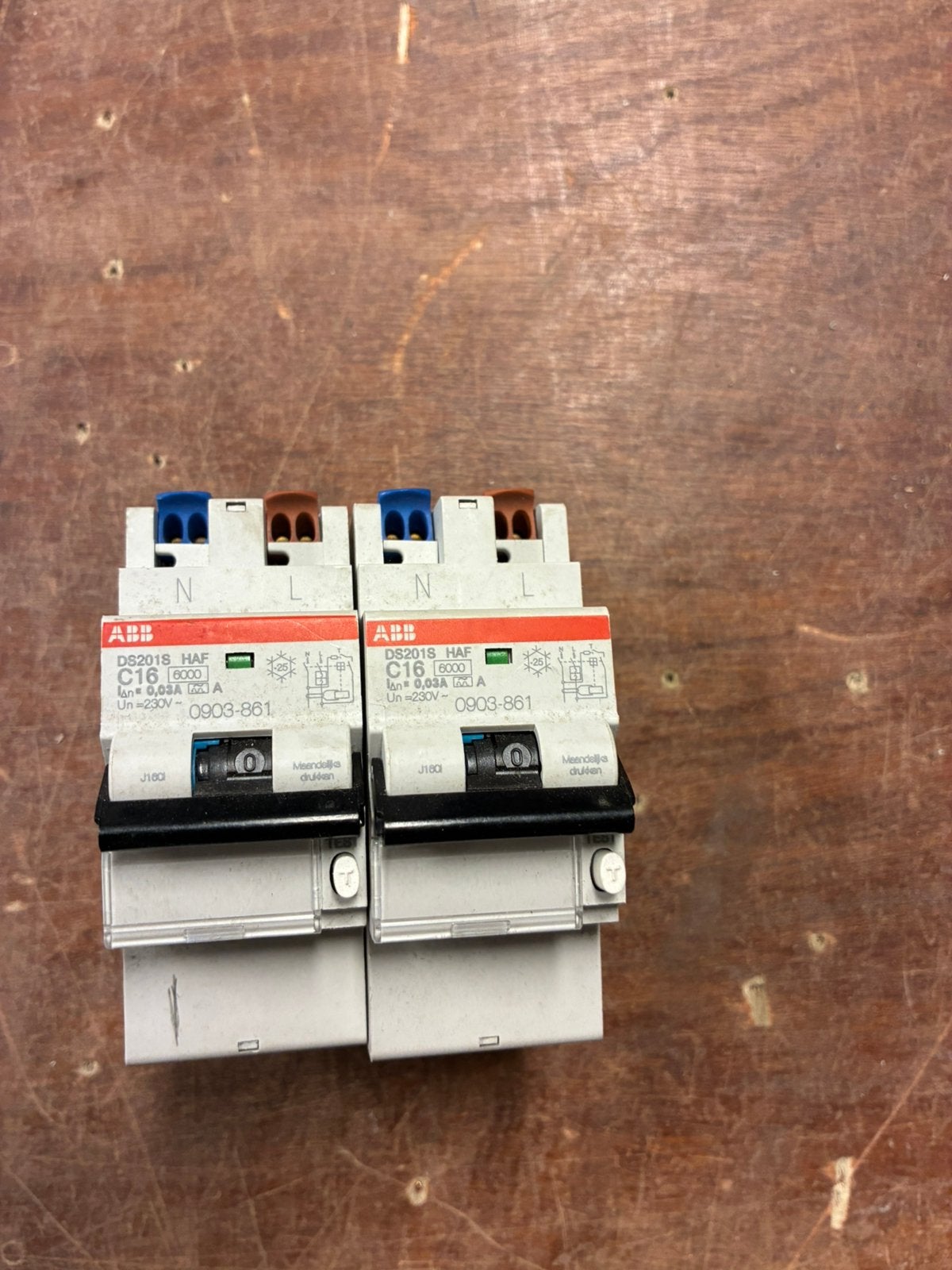 abb aardlekautomaat c16, Ophalen of Verzenden, Zo goed als nieuw