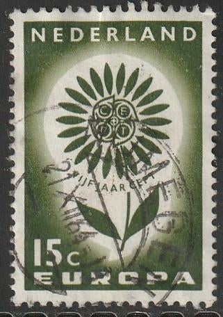 Nederland 1964 827 Europa 15c, Gest Nijmegen, Postzegels en Munten, Postzegels | Nederland, Ophalen of Verzenden, Na 1940, Gestempeld
