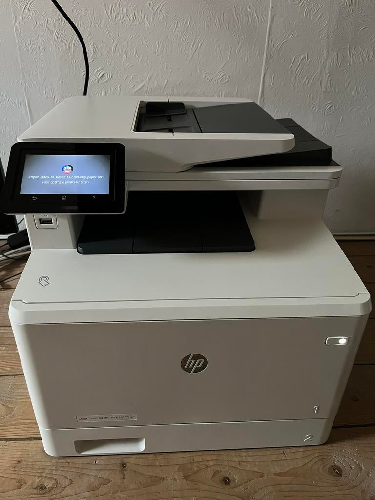 HP printer / Color Laser Jet Pro MFP M477fdw, Computers en Software, Printers, Zo goed als nieuw, All-in-one, Inkjetprinter, Faxen