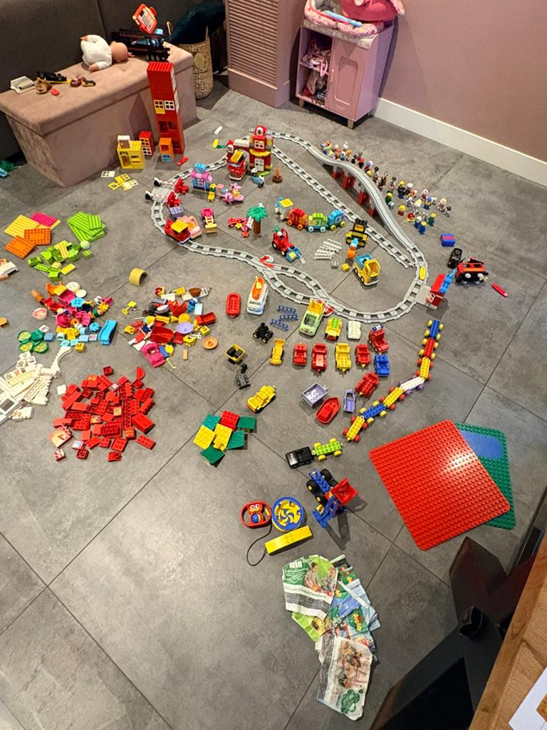 Uitgebreide set Lego duplo, Ophalen of Verzenden, Zo goed als nieuw
