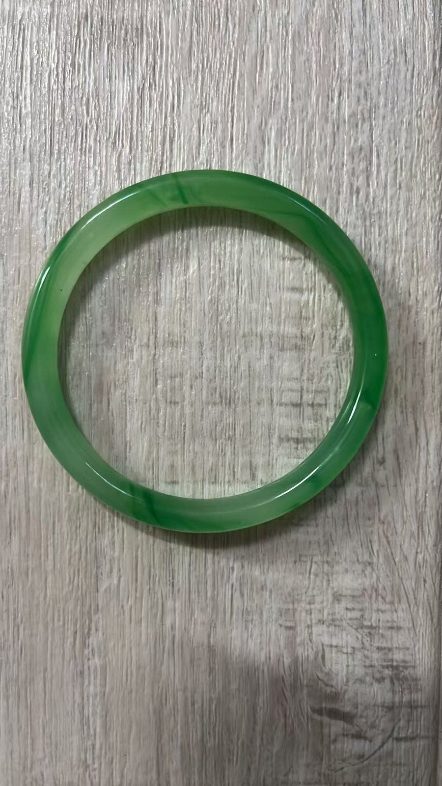 Jade armband groene, Ophalen of Verzenden, Zo goed als nieuw, Groen, Overige materialen