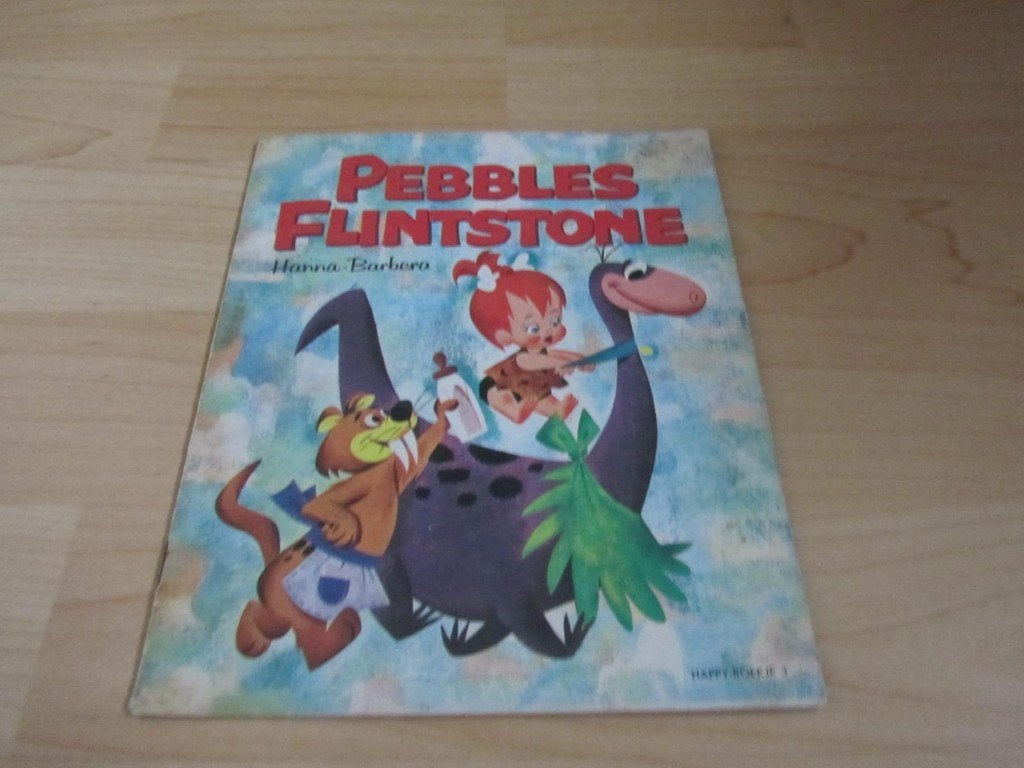 boekje  PEBBLES THE FLINTSTONES 1964, Ophalen of Verzenden, Gebruikt, Tv, Overige typen