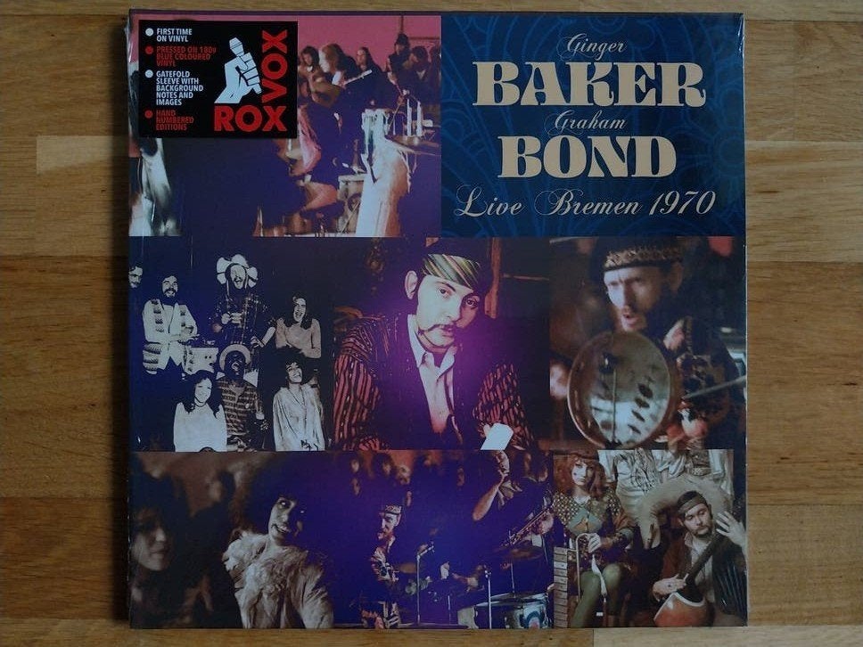 Lp - GINGER BAKER / GRAHAM BOND - Live Bremen 1970, Ophalen of Verzenden, Nieuw in verpakking