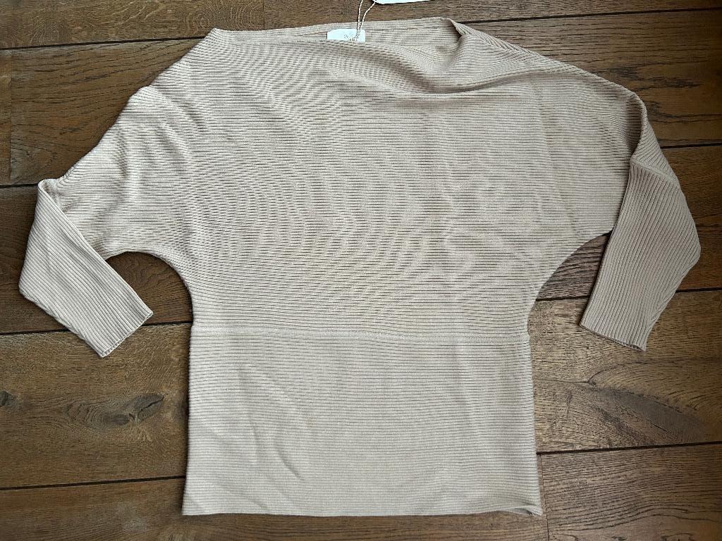 Aimée The Label - Knit Norah Sand XL *~~nieuw~~*, Kleding | Dames, Verzenden, Nieuw, Maat 46/48 (XL) of groter, Beige