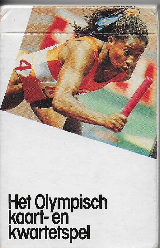 Het olympisch kaart en kwartet spel -, Ophalen of Verzenden, Zo goed als nieuw, Joker(s)