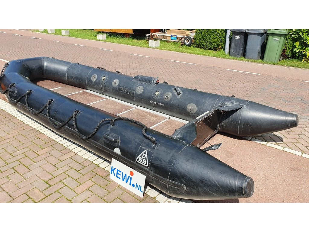 RUBBERBOOT 550 LANG HYPALON EX LEGER DSB, 6 m, Gebruikt, Overige merken