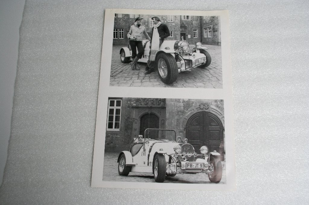 Persfoto Bugatti kitcar op basis van een VW 4), Ophalen of Verzenden, Nieuw, Volkswagen