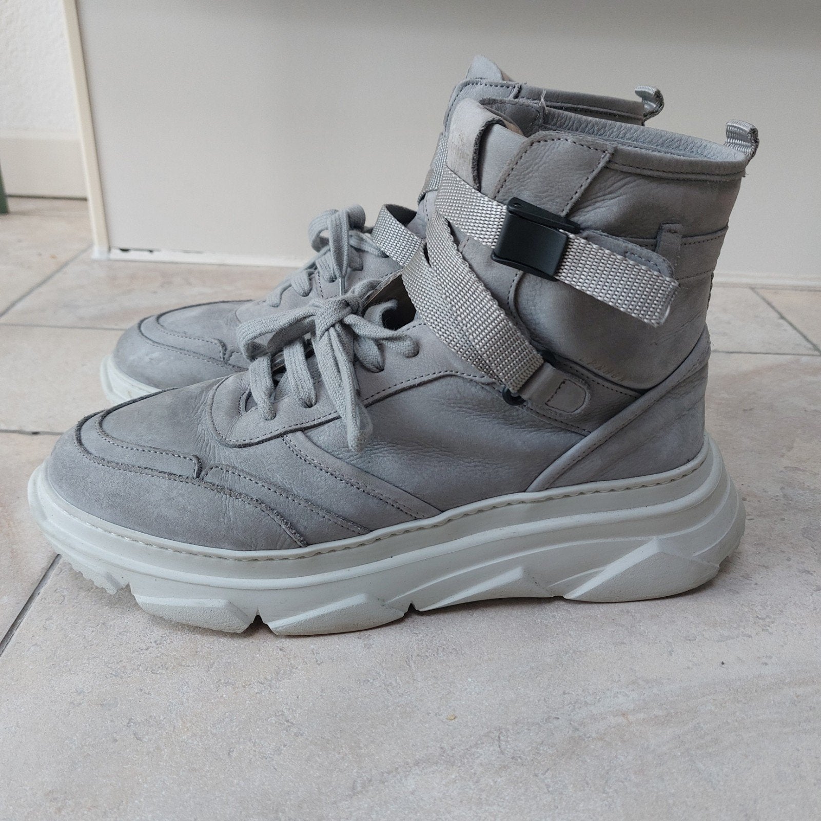 Grijze hoge Copenhagen gympen maat 41, Ophalen of Verzenden, Grijs, Copenhagen, Sneakers of Gympen