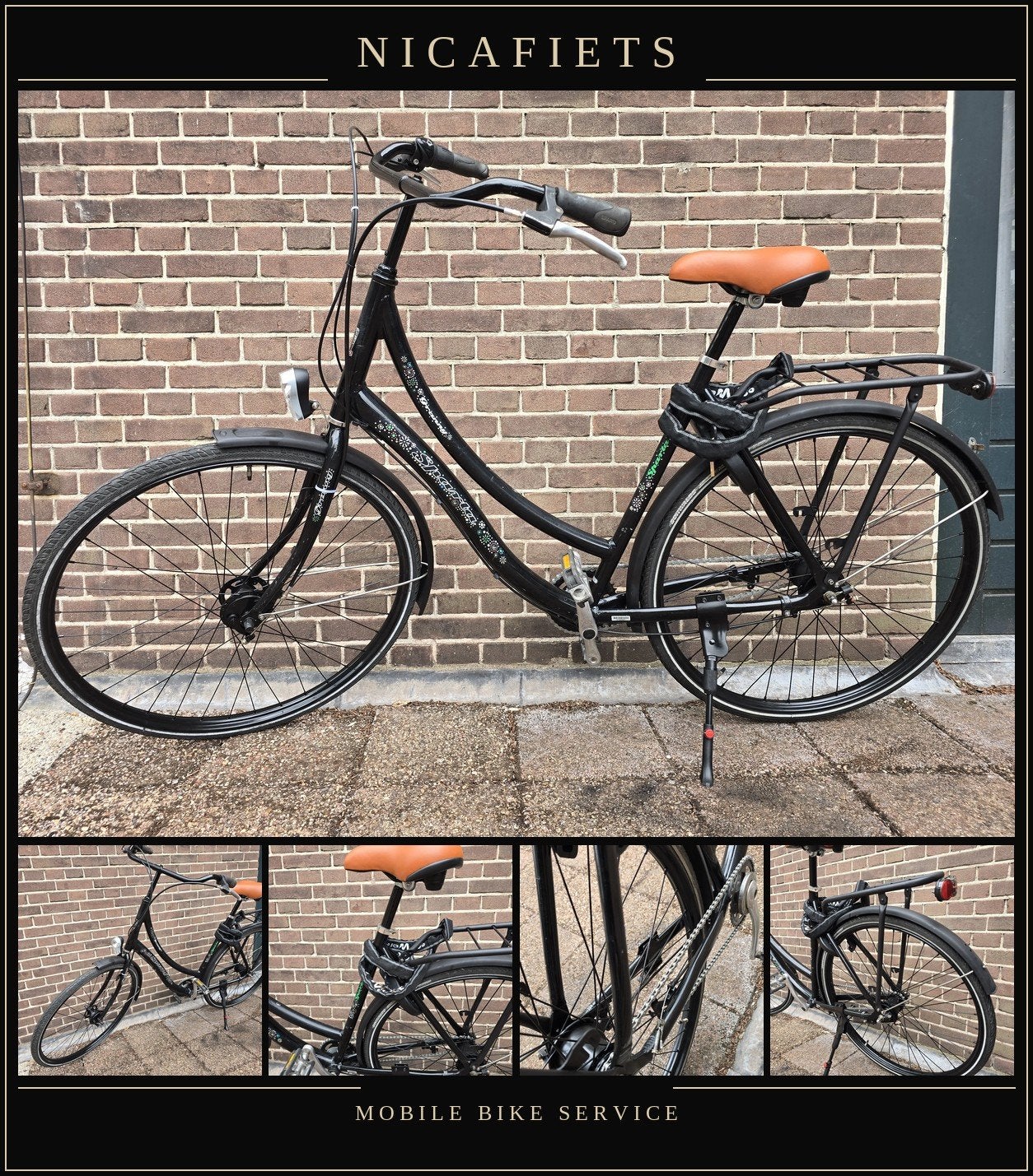 Student bike, Sparta 28", Fietsen en Brommers, Ophalen, Sparta, Gebruikt, Geen
