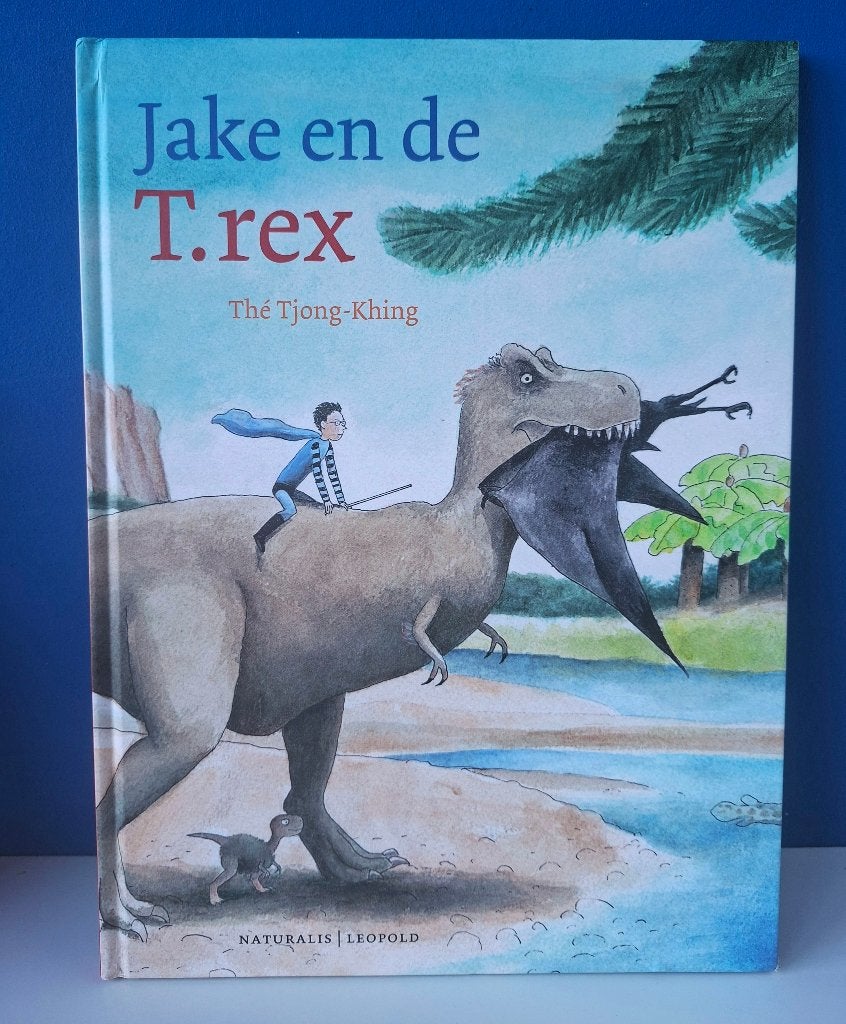 Jake en de T.rex/ Thé Tjong-Khing/Naturalis Leiden, Ophalen of Verzenden, Zo goed als nieuw, Fictie algemeen