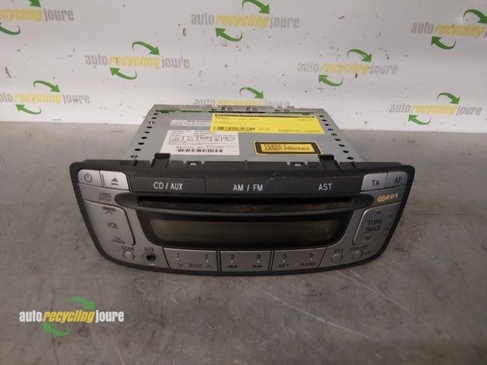 Radio van een Citroen C1, Gebruikt, -, -, 3 maanden garantie
