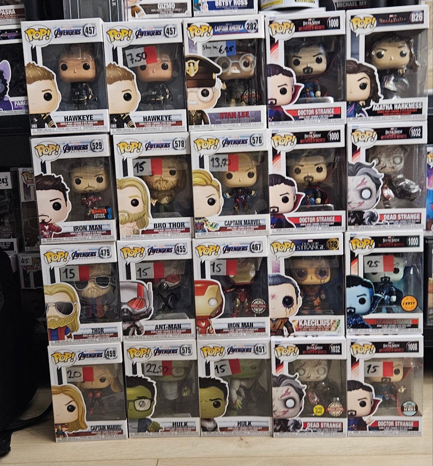 Funko Marvel Endgame & Doctor Strange, Ophalen of Verzenden, Zo goed als nieuw