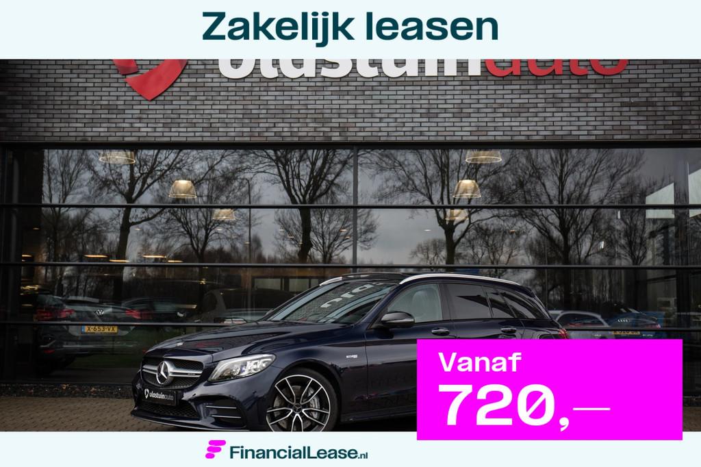 Mercedes-Benz C-Klasse Estate AMG 43 4MATIC Premium Plus Pac, 2996 cc, Vierwielaandrijving, 102 €/maand, 6 cilinders