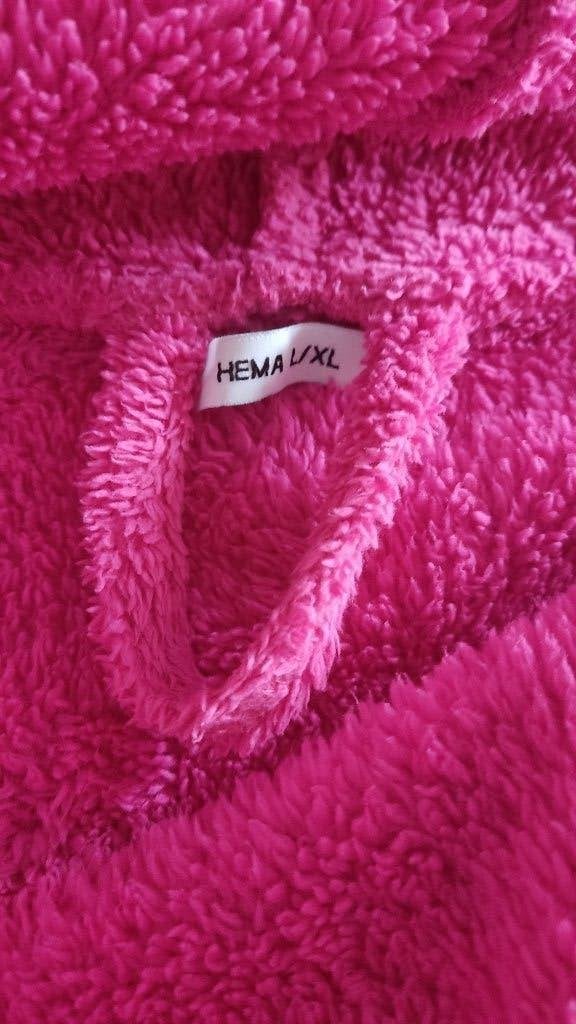 Badjas roze, Hema, Ophalen of Verzenden, Zo goed als nieuw