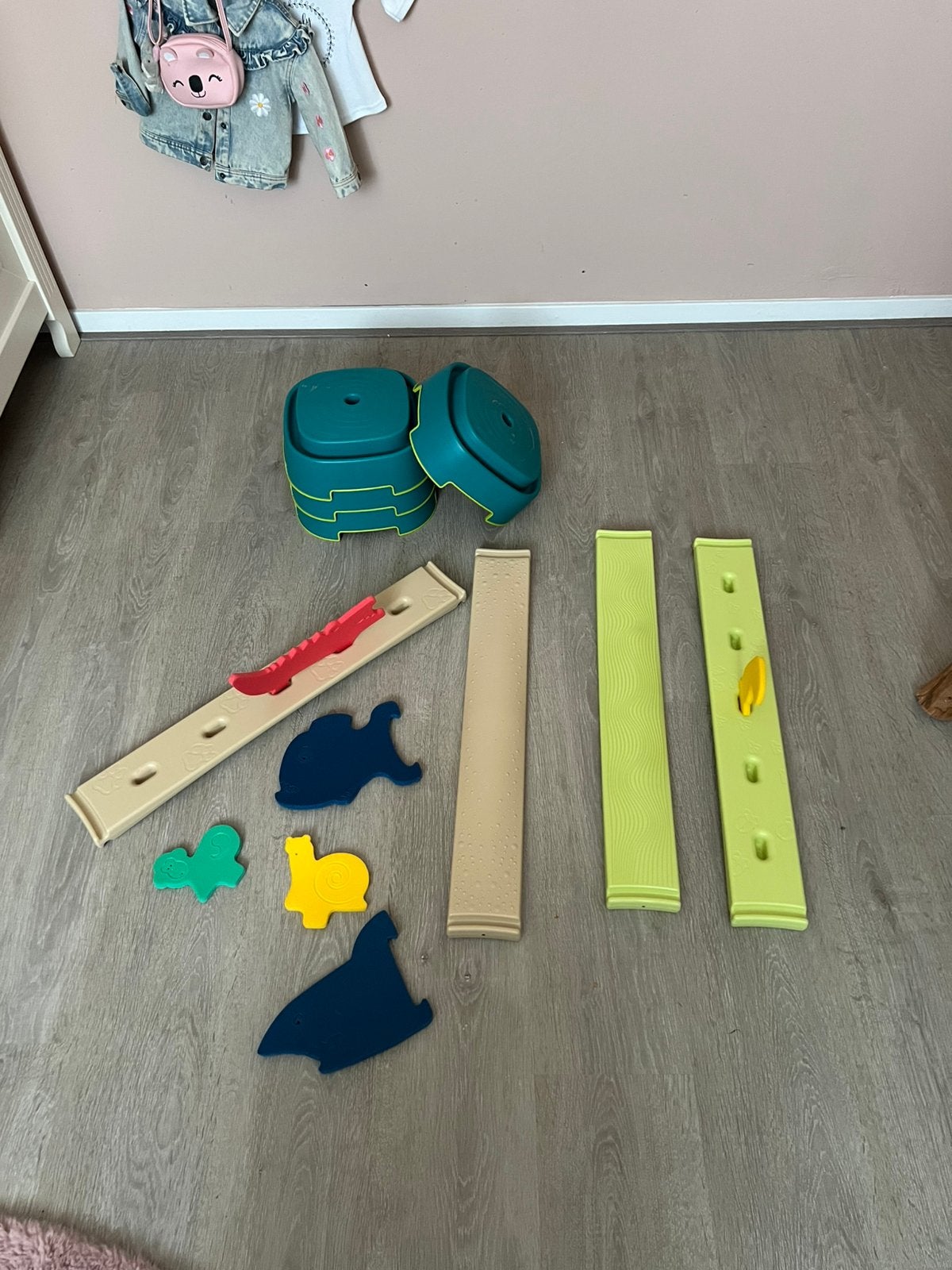 DOMYOS Behendigheidsparcours kleutergym 2-6 jaar Balance Kit, Ophalen, Zo goed als nieuw