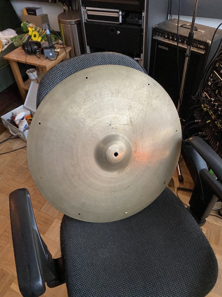 50s Zildjian Avedis 20 inch 2004 gram (rivets), Muziek en Instrumenten, Drumstellen en Slagwerk, Ophalen of Verzenden, Gebruikt