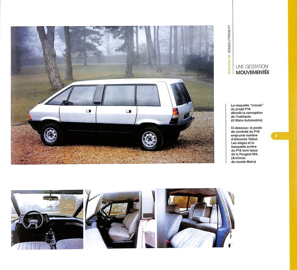 La Renault Espace de mon Père, Verzenden, Nieuw, André Dewael, Renault