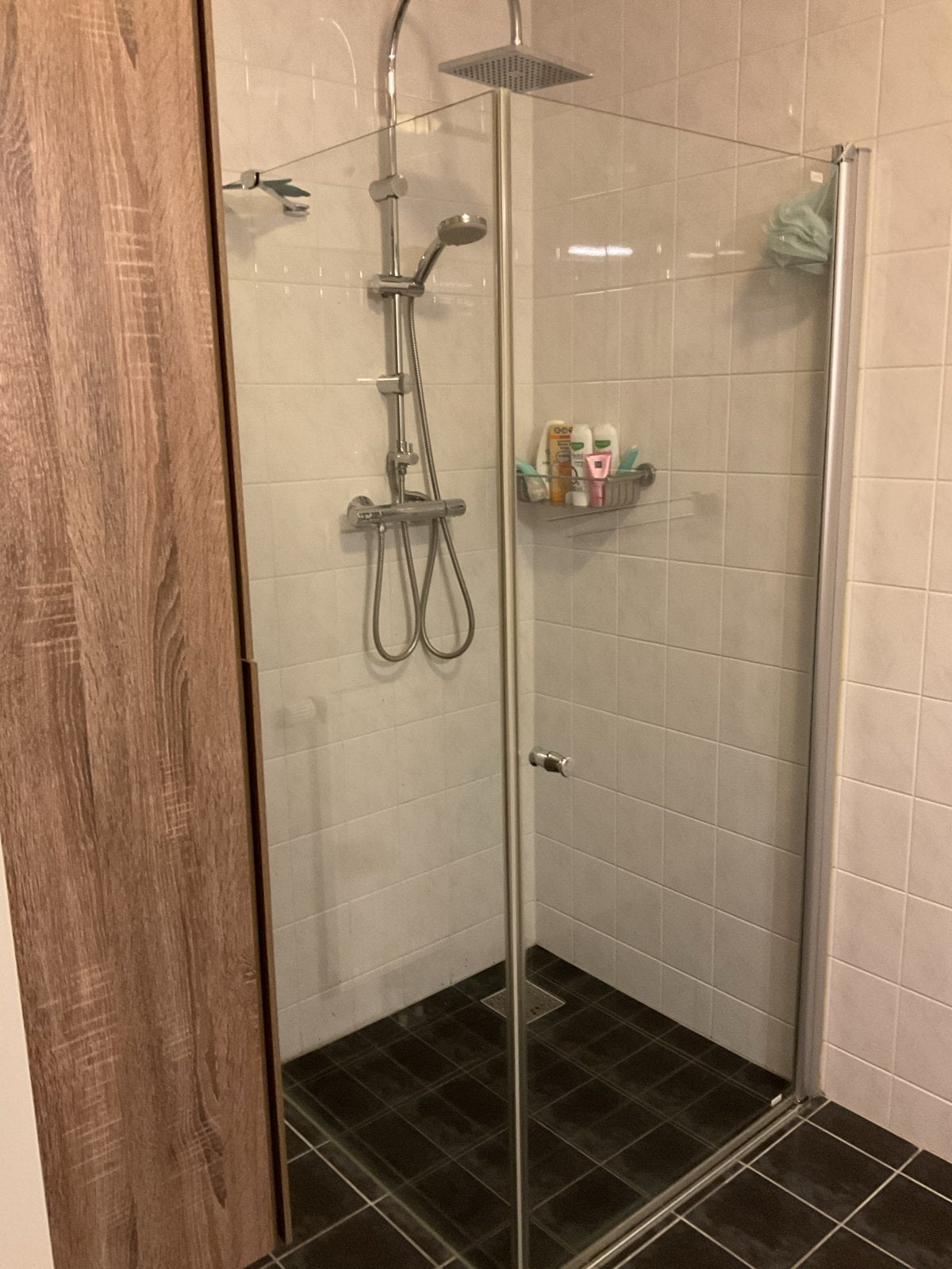 Douchecabine met glazen wanden, Ophalen, Gebruikt, Glas, Douche