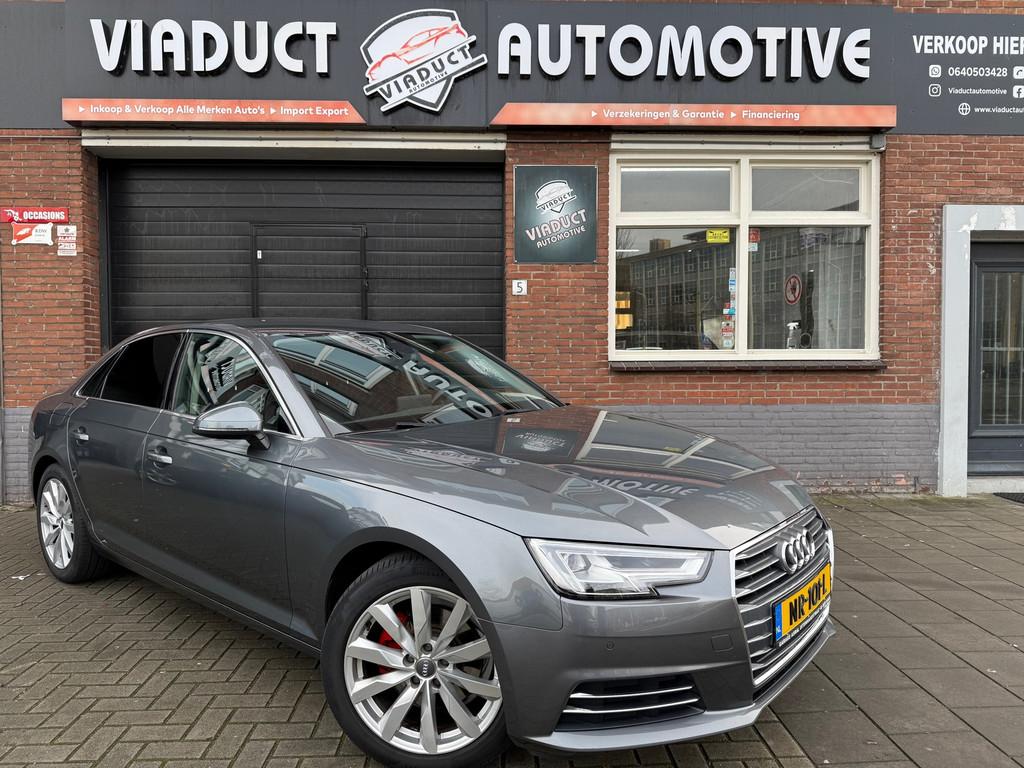 Audi A4 Limousine 1.4 TFSI Sport Lease Edition, Bluetooth, Stof, Gebruikt, Euro 6