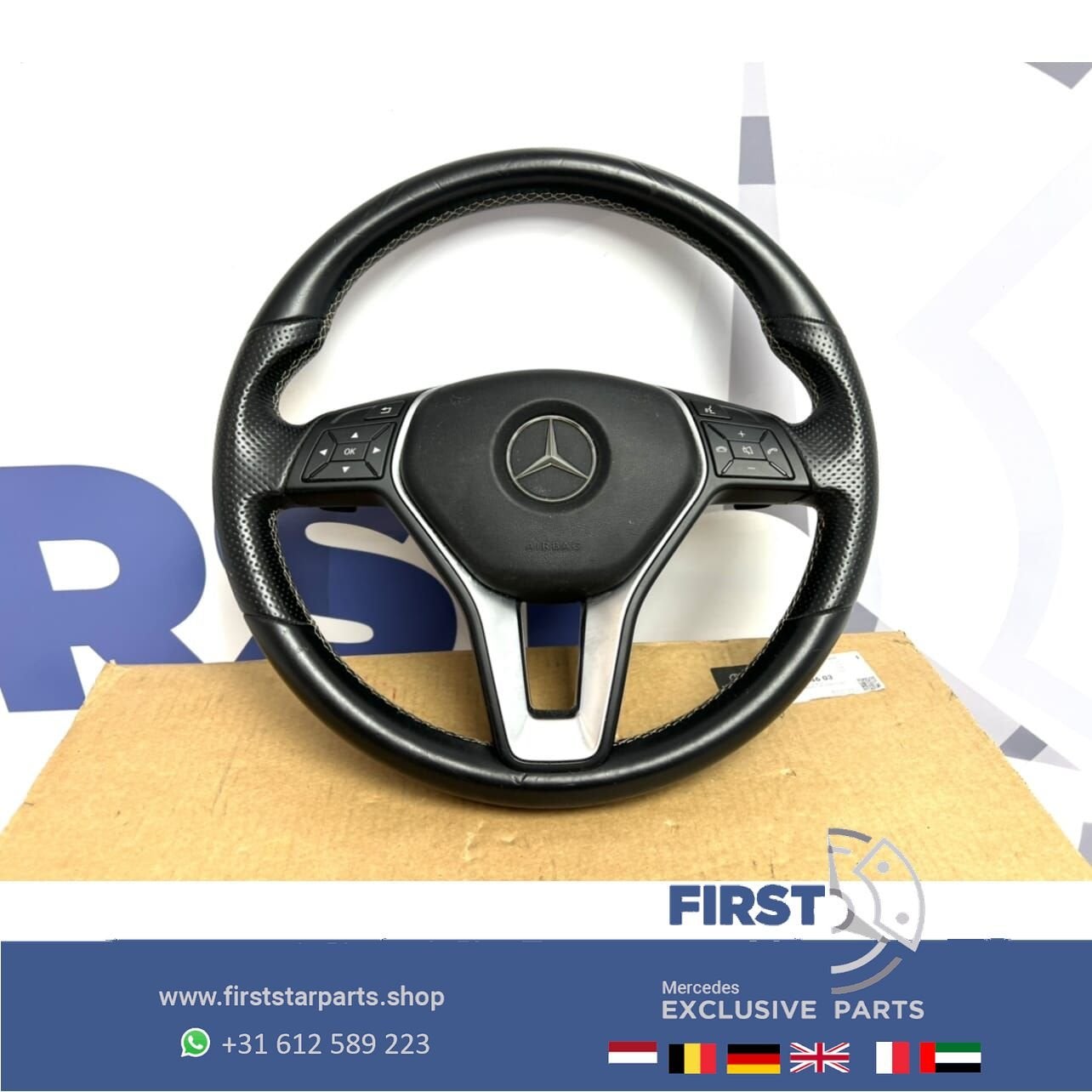 Origineel FACELIFT 2012 STUUR Mercedes W204 W207 W212 X204 W, Gebruikt, -, Ophalen of Verzenden, -