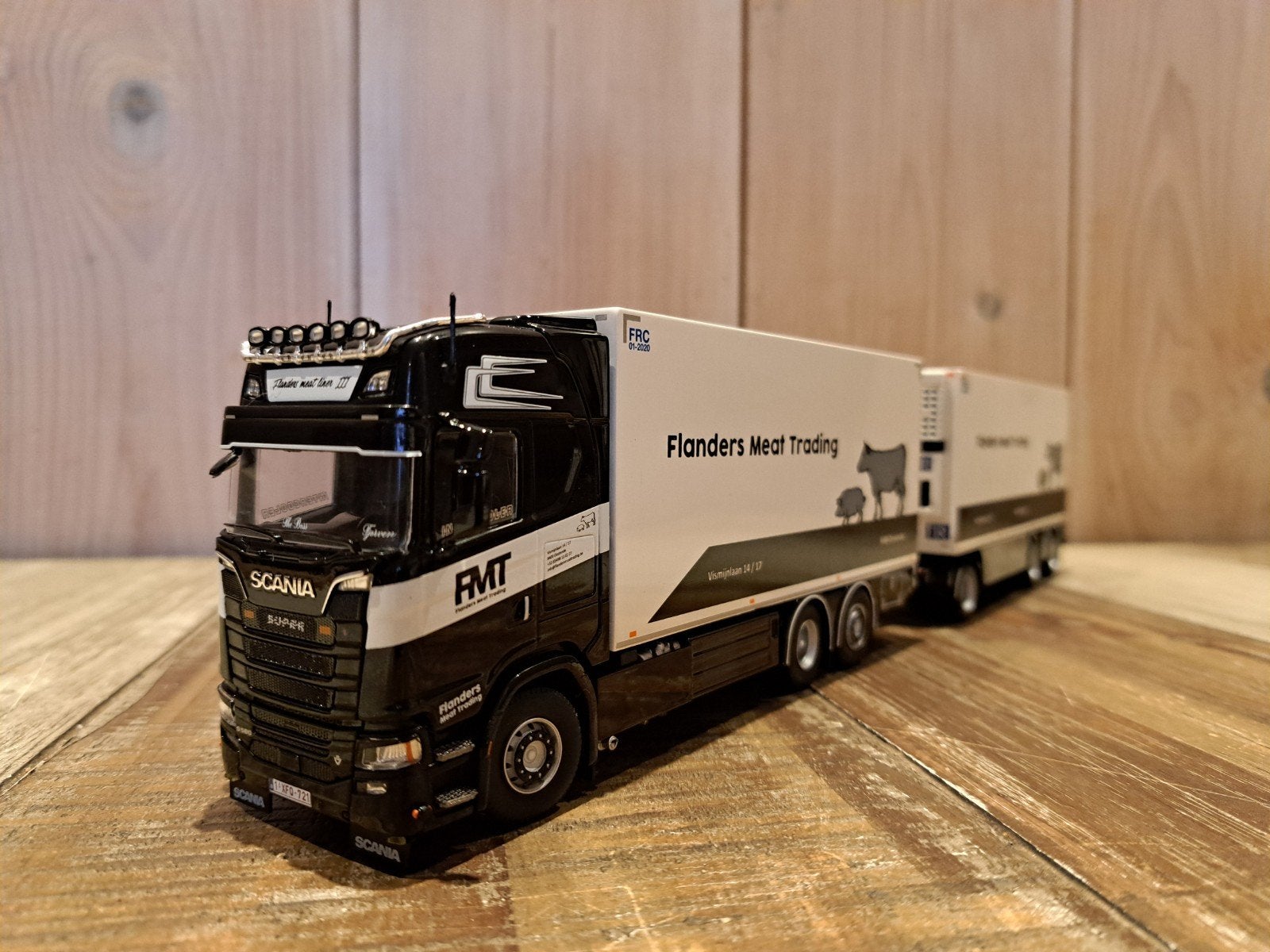 Tekno Scania Next Gen S580 Highline Flanders Meat Trading, ., Nieuw, ., Ophalen of Verzenden