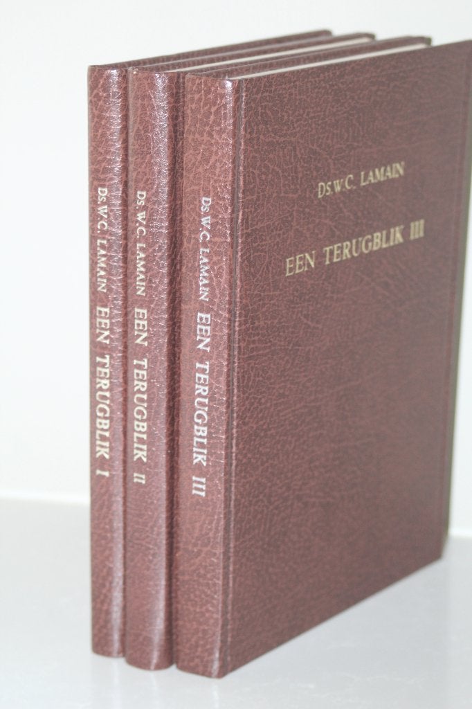 Ds. W.C. Lamain - Een terugblik, drie delen, Boeken, Ophalen of Verzenden, Gelezen, Christendom | Protestants
