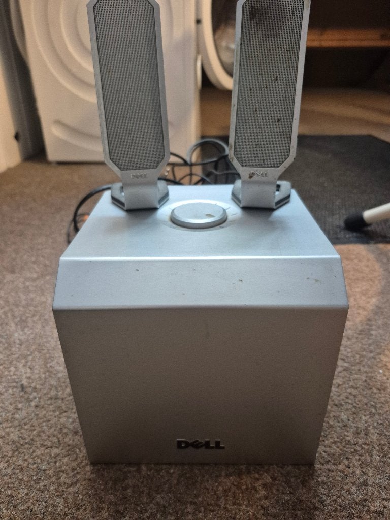 computer speakers met subwoofer, Computers en Software, Pc speakers, Ophalen, Gebruikt