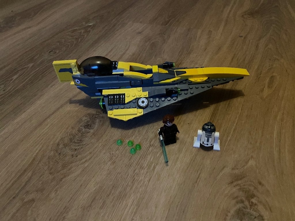 LEGO set #75214 'Anakin's Jedi Starfighter', Gebruikt, Star Wars, Compleet, Lego