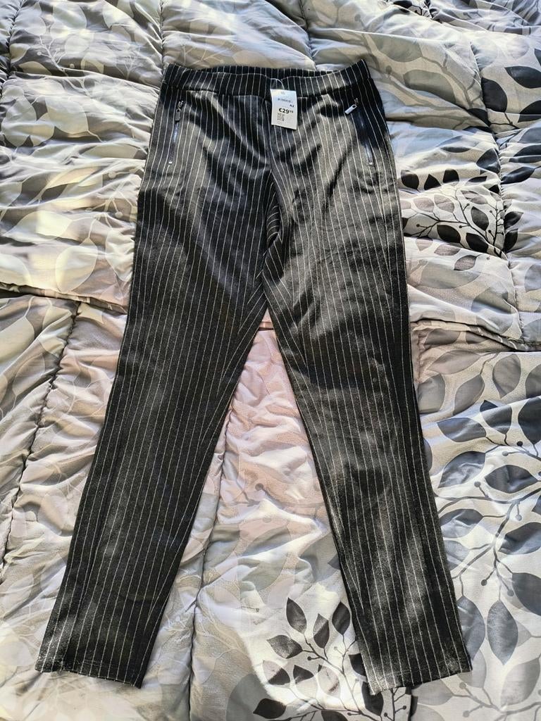 Nieuwe Ms Mode tregging krijtstreep, Kleding | Dames, Broeken en Pantalons, Ophalen of Verzenden