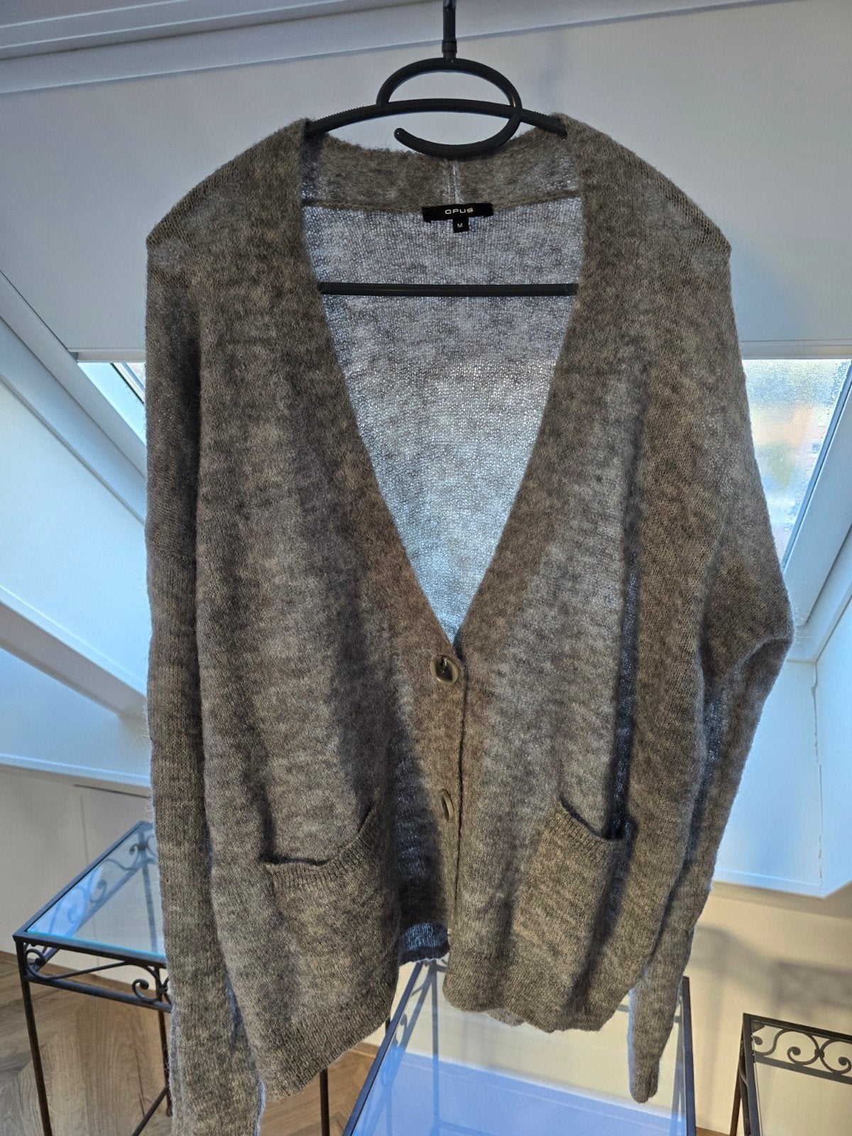 Grijs vest van opus maat M, Kleding | Dames, Truien en Vesten, Maat 38/40 (M), Ophalen of Verzenden, Zo goed als nieuw, Grijs