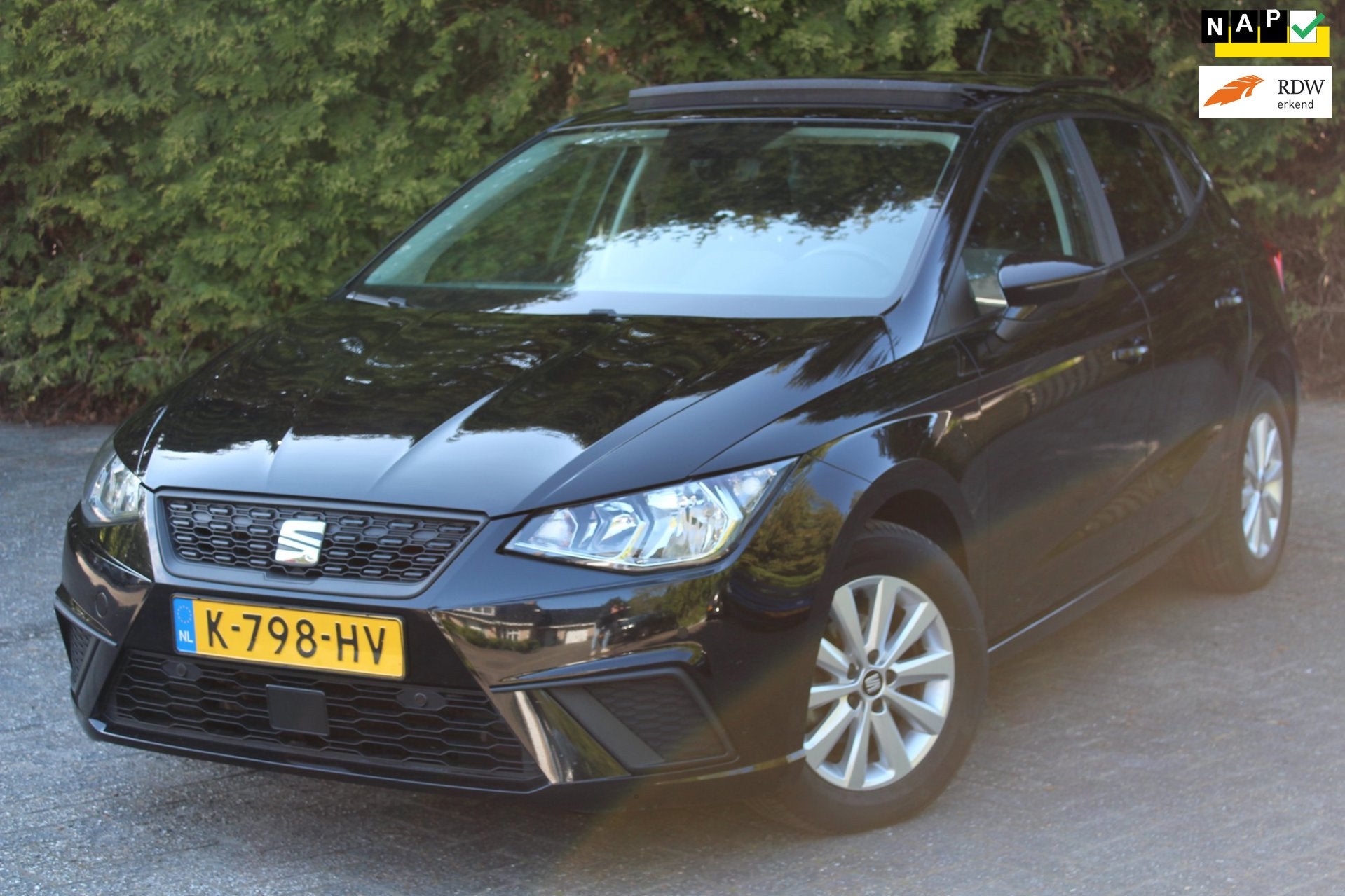 Seat Ibiza 1.0 TSI Style Business Intense 95PK | Climate Con, Auto's, Voorwielaandrijving, Dealer onderhouden, Stof, Euro 6