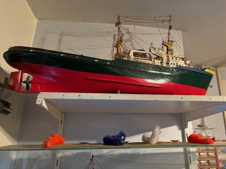 model sleepboot  Zwarte zee 90cm, Hobby en Vrije tijd, Ophalen of Verzenden, Nieuw, Groter dan 1:32, Overige merken