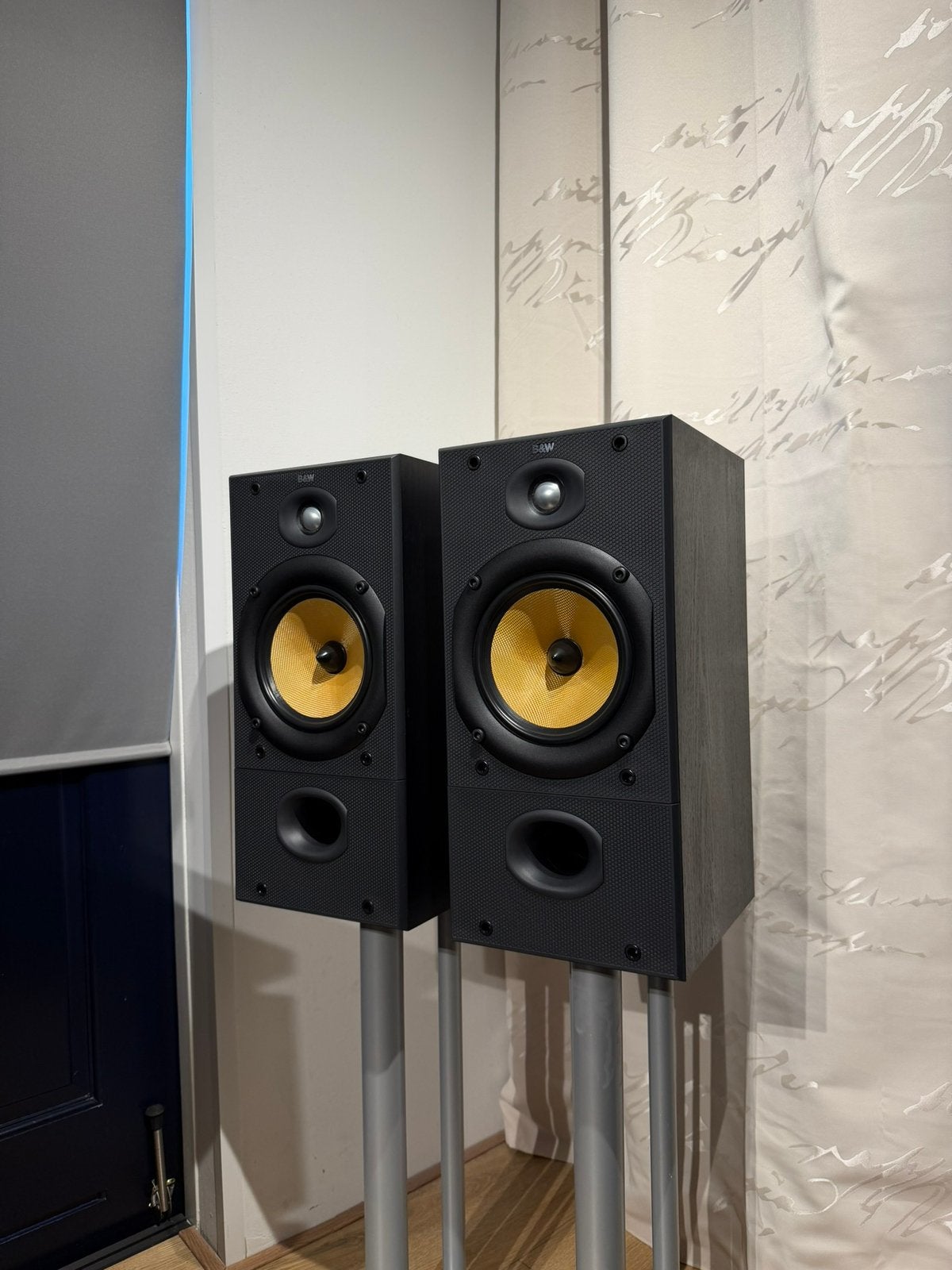 B&W DM602 S2 Black Ash Luidsprekers, Stereo speakers, 120 tot 150 watt, Ophalen of Verzenden, Bowers & Wilkins (B&W)