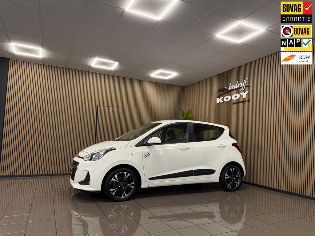 Hyundai I10 1.0i Go! 2017 * Navigatie / Cruise control / LM, Voorwielaandrijving, Stof, Gebruikt, 4 stoelen
